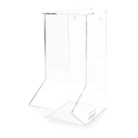 Marketlab-0390 Wall Dispenser, Single • 6.5"W x 10.25"D x 14.75"H, 1/ea