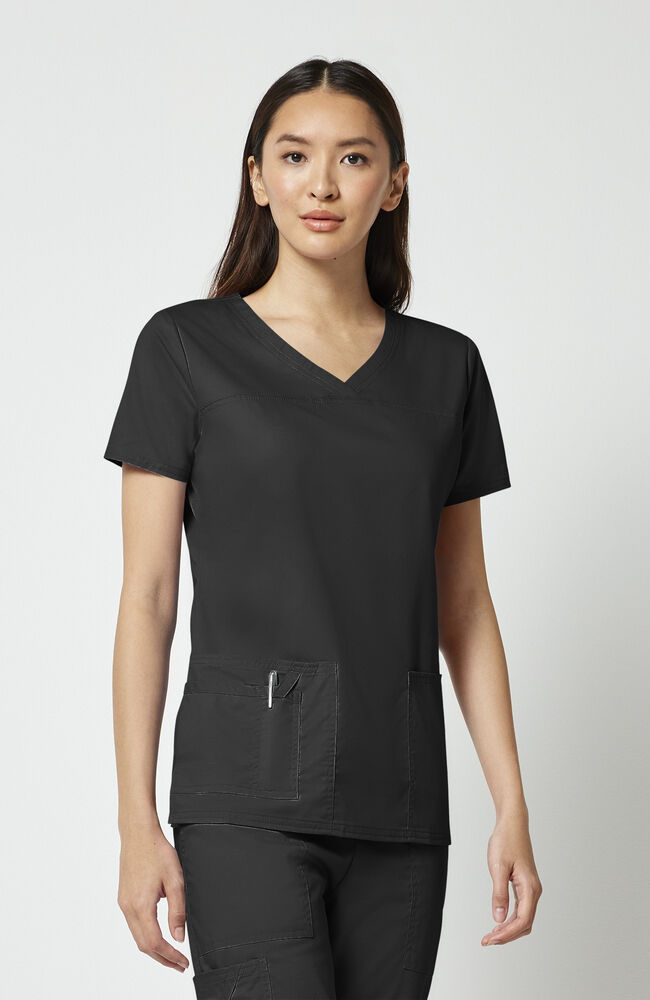Cherokee Medical WW Core Stretch Women's 3-Pocket V-Neck Scrub Top
