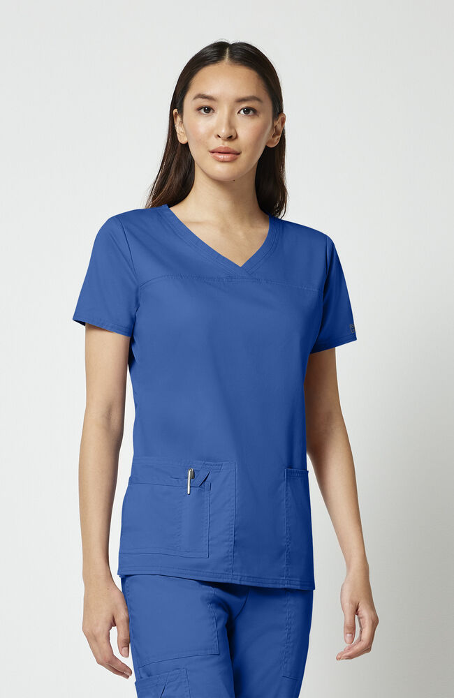 Cherokee Medical WW Core Stretch Women's 3-Pocket V-Neck Scrub Top
