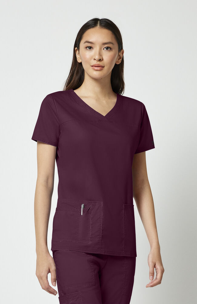 Cherokee Medical WW Core Stretch Women's 3-Pocket V-Neck Scrub Top