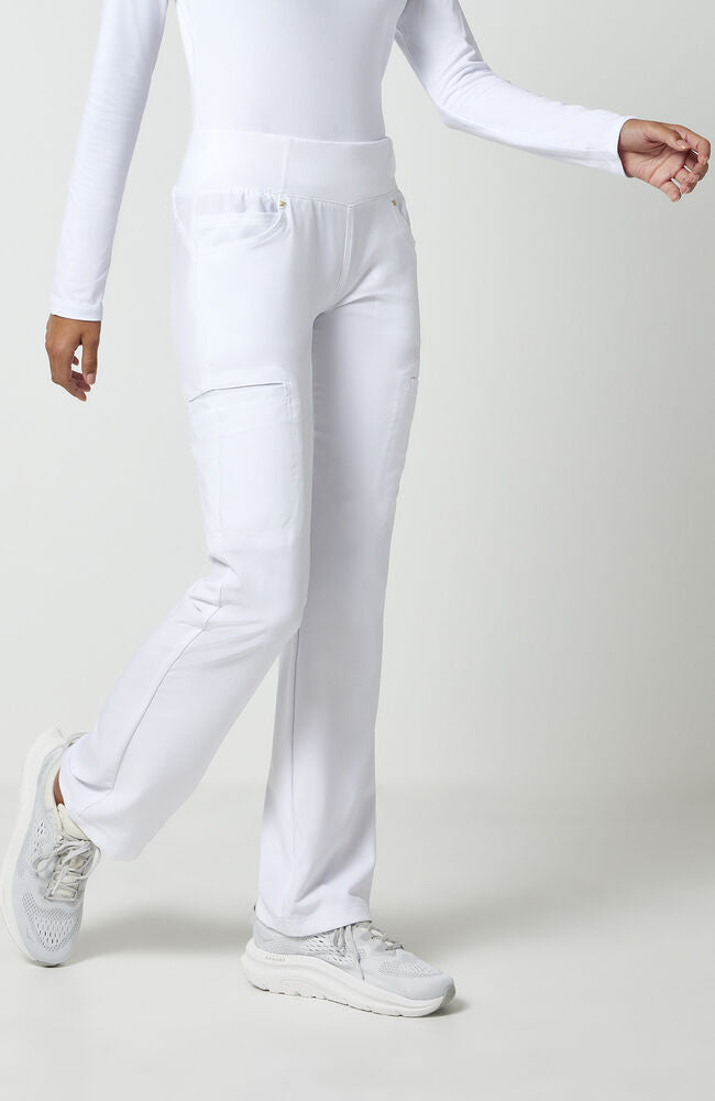 Cherokee Medical IFLEX Women's Knit Waistband Scrub Pant- Petite