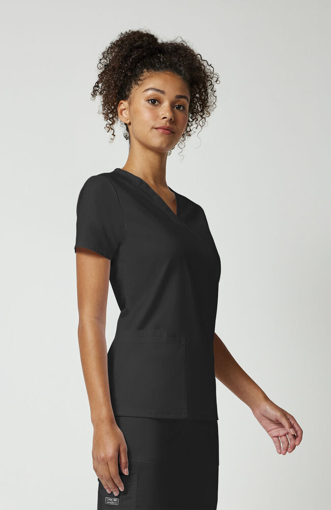 Cherokee Medical WW Core Stretch Women's Banded V-Neck Scrub Top