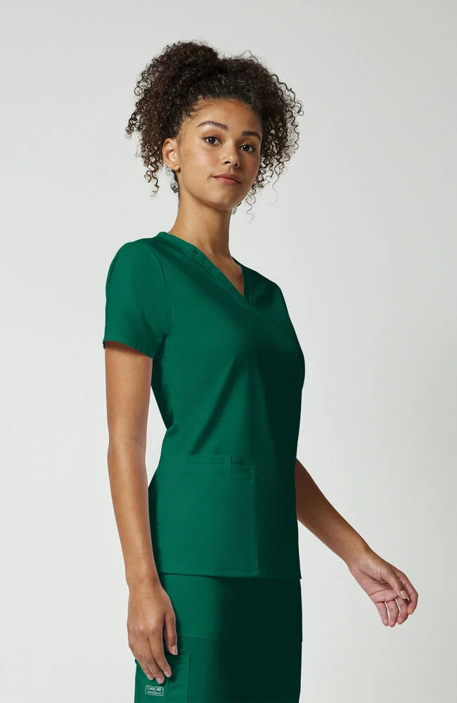 Cherokee Medical WW Core Stretch Women's Banded V-Neck Scrub Top