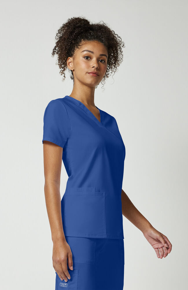 Cherokee Medical WW Core Stretch Women's Banded V-Neck Scrub Top