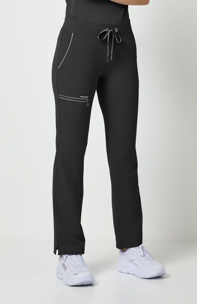 360 by Healing Hands Women's Nisha Knit Waistband Scrub Pant - Tall