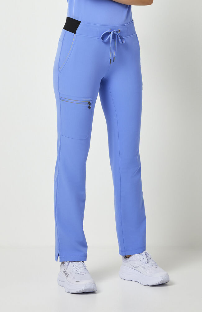 360 by Healing Hands Women's Nisha Knit Waistband Scrub Pant - Tall