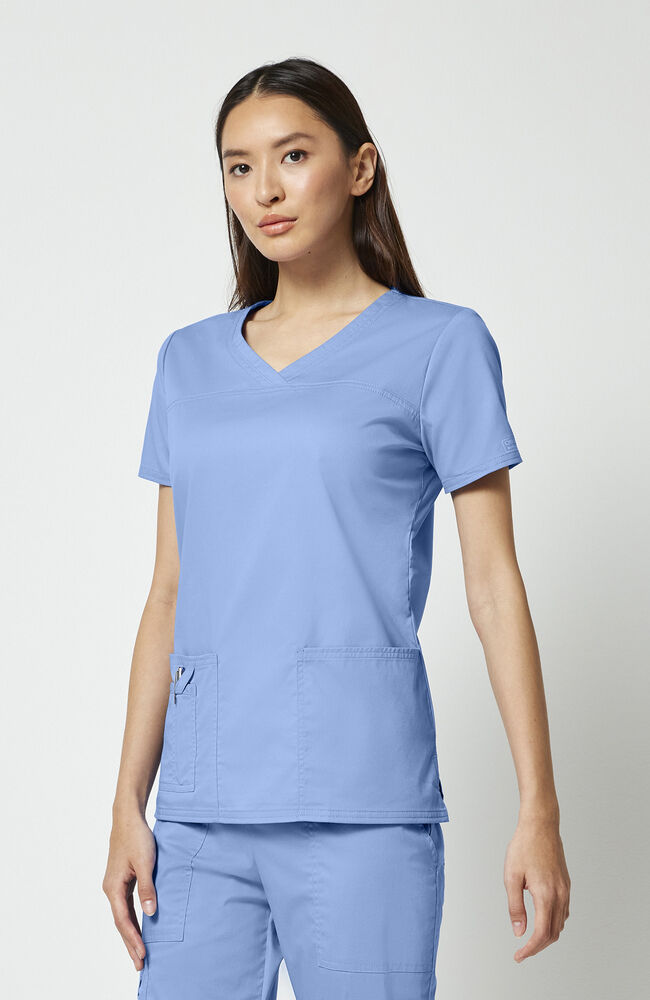Cherokee Medical WW Core Stretch Women's 3-Pocket V-Neck Scrub Top