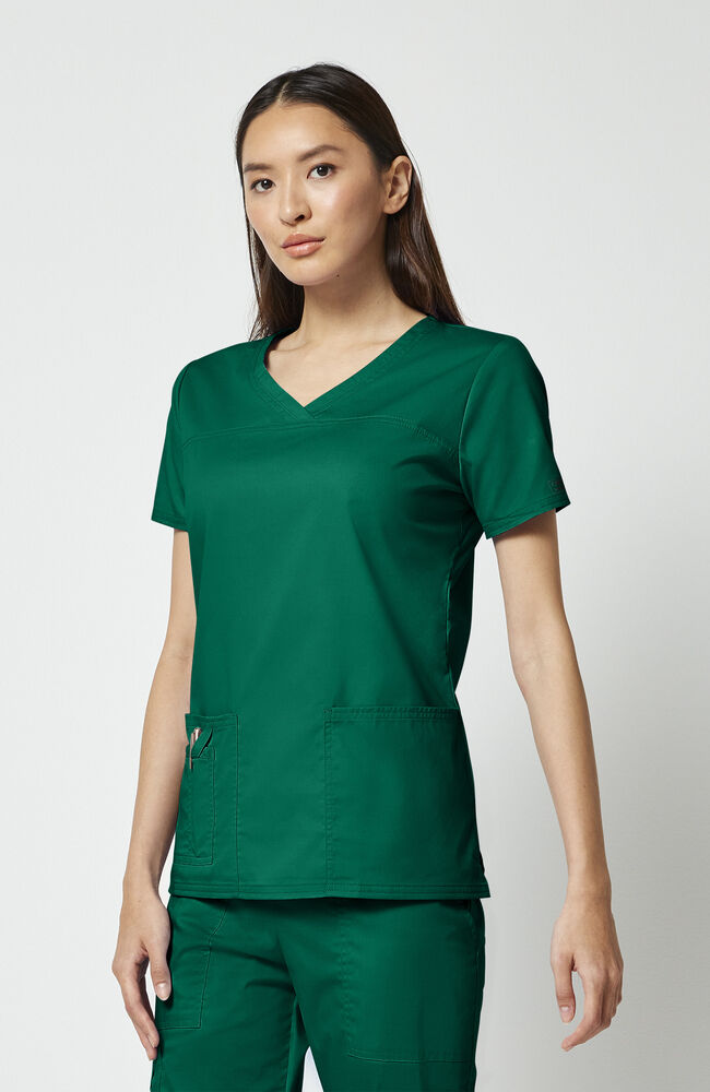 Cherokee Medical WW Core Stretch Women's 3-Pocket V-Neck Scrub Top