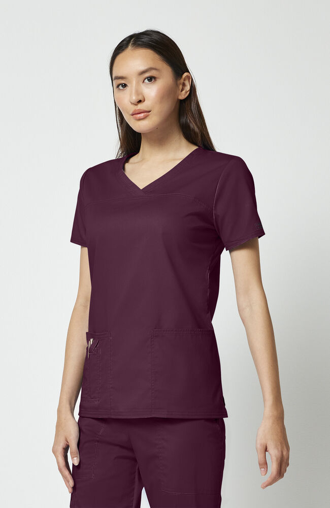 Cherokee Medical WW Core Stretch Women's 3-Pocket V-Neck Scrub Top