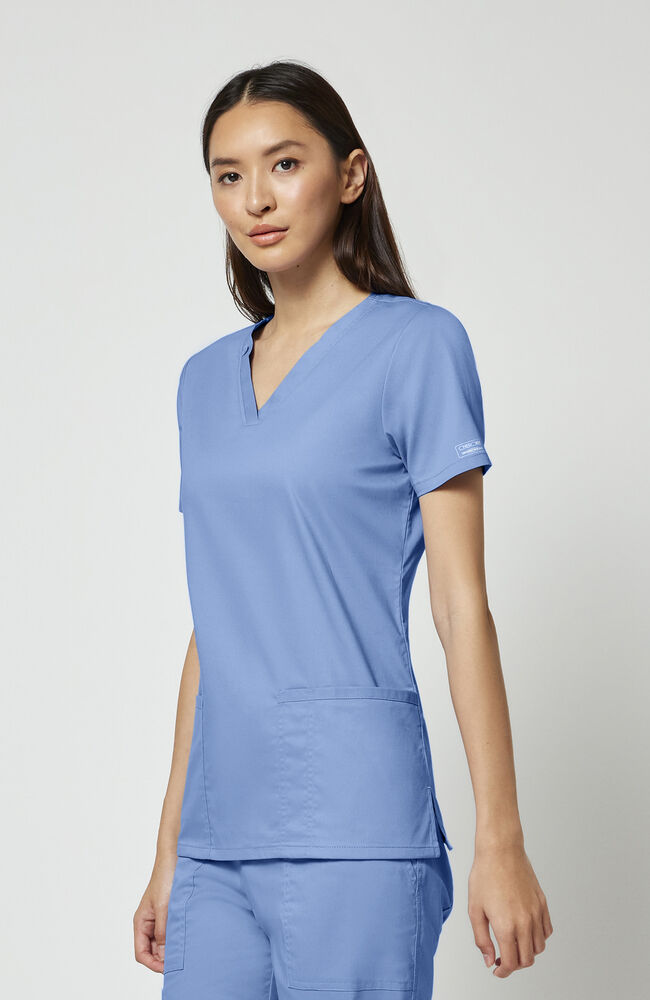Cherokee Medical WW Core Stretch Women's Banded V-Neck Scrub Top