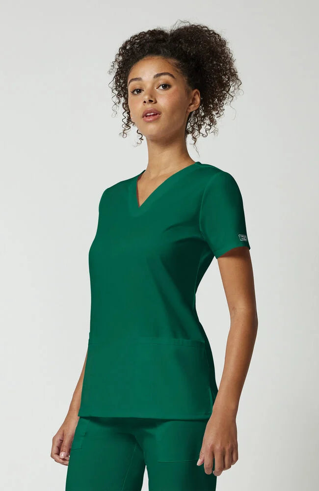 Cherokee Medical WW Core Stretch Women's Banded V-Neck Scrub Top