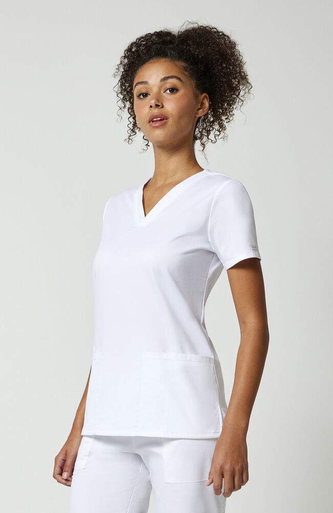 Cherokee Medical WW Core Stretch Women's Banded V-Neck Scrub Top