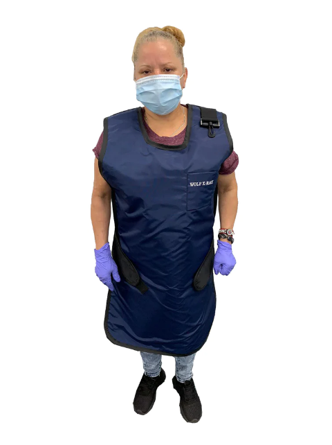 Wolf X-Ray Protective Coat Apron, 0.5mm, Light Weight Lead