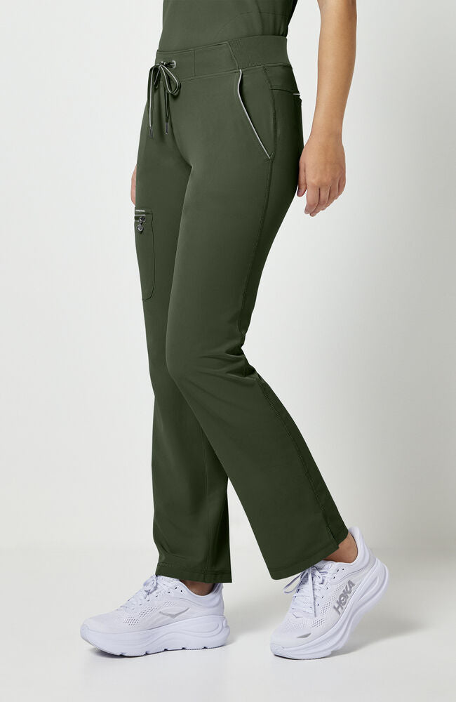360 by Healing Hands Women's Nisha Knit Waistband Scrub Pant - Tall