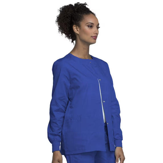 Cherokee Medical WW Originals Women's Snap Front Scrub Jacket