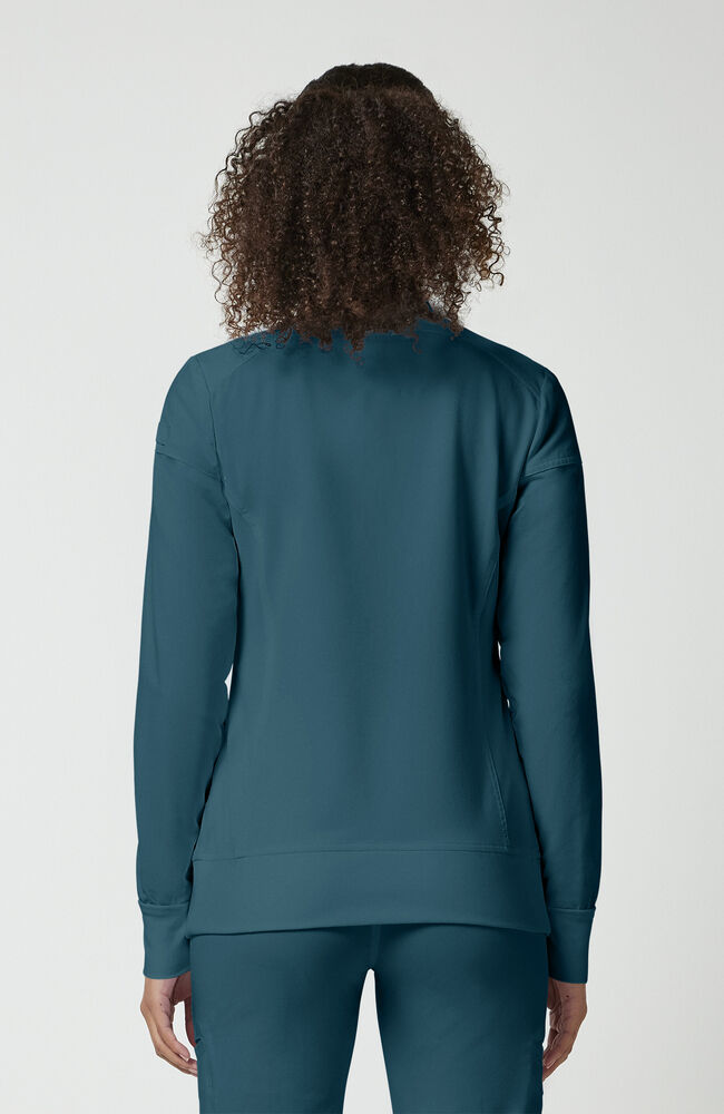 Cherokee Medical iFlex Women's Knit Zip Front Warm Up Scrub Jacket