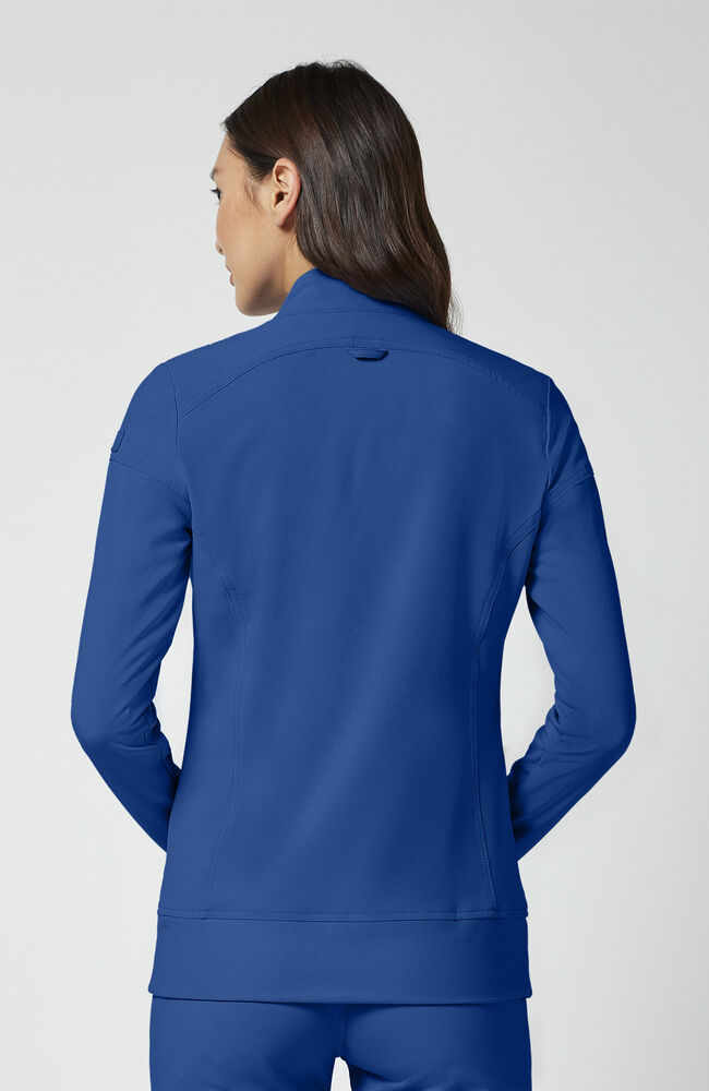 Cherokee Medical iFlex Women's Knit Zip Front Warm Up Scrub Jacket