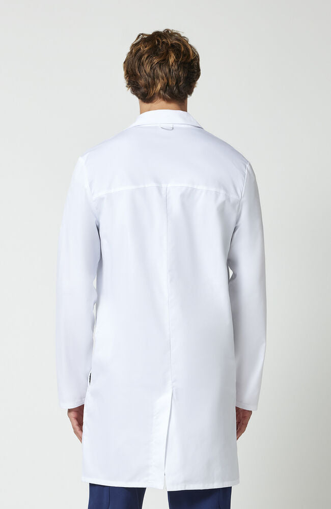 Cherokee Medical Project Lab Men's Button Front 38" Lab Coat - Regular