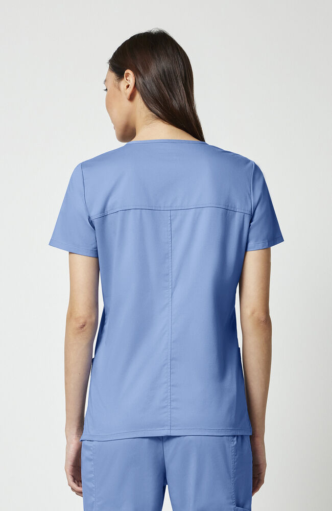 Cherokee Medical WW Core Stretch Women's Banded V-Neck Scrub Top