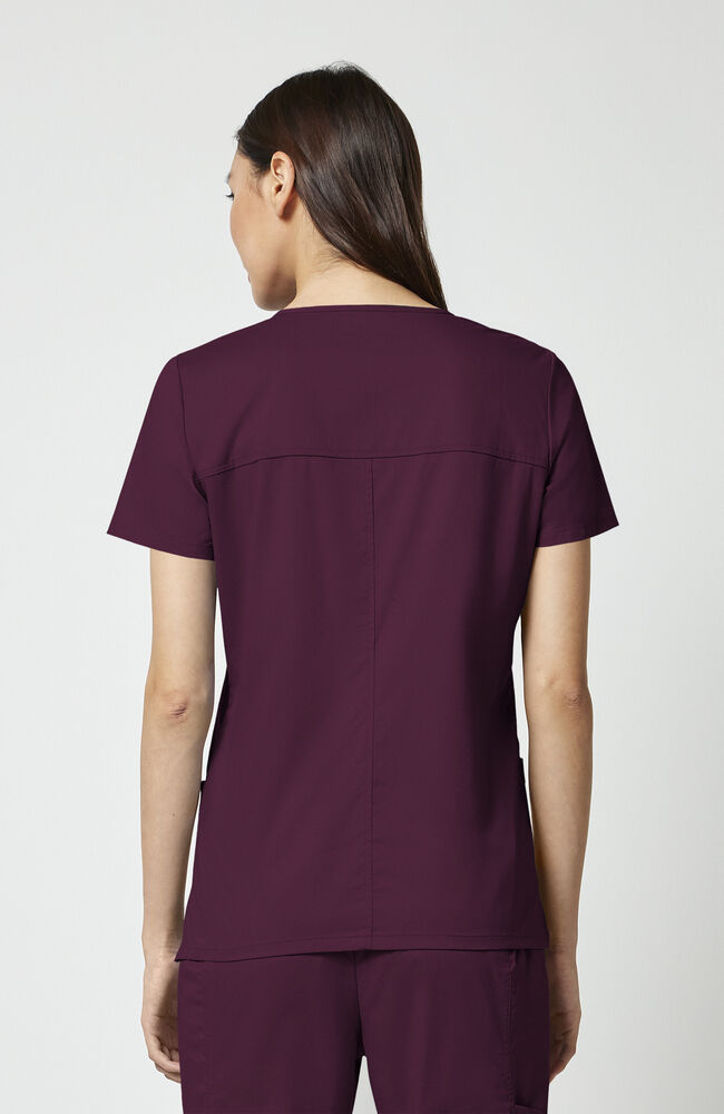 Cherokee Medical WW Core Stretch Women's Banded V-Neck Scrub Top