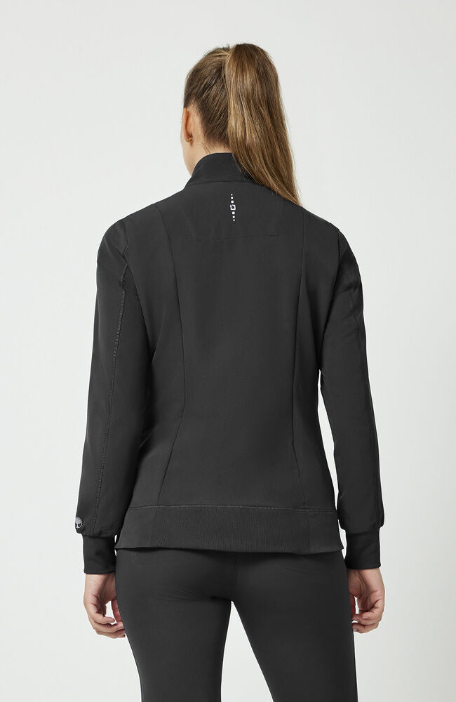 360 by Healing Hands Women's Carly Stand Collar Jacket