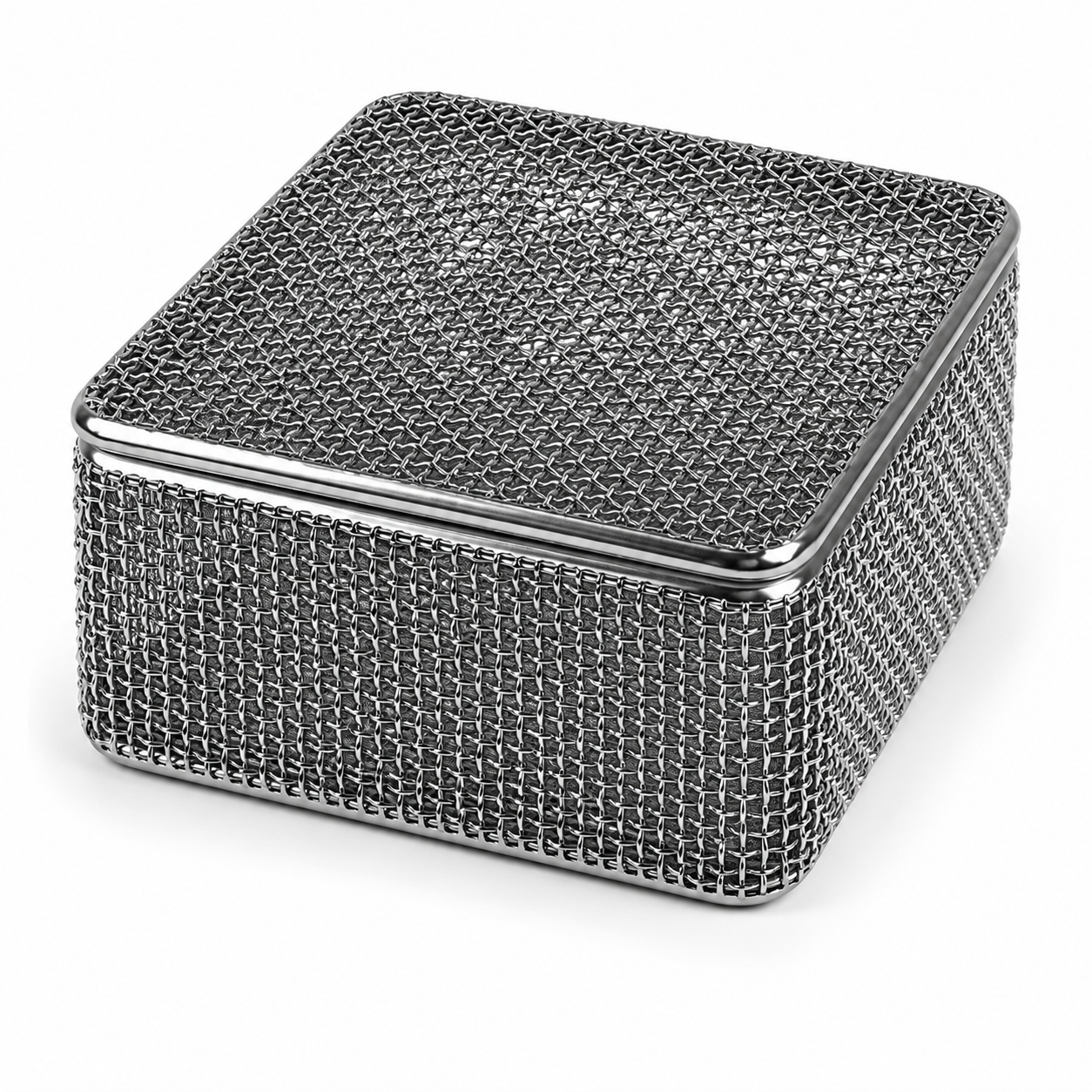 Sharn/Marketlab Fine Mesh Basket with Twist Off Lid