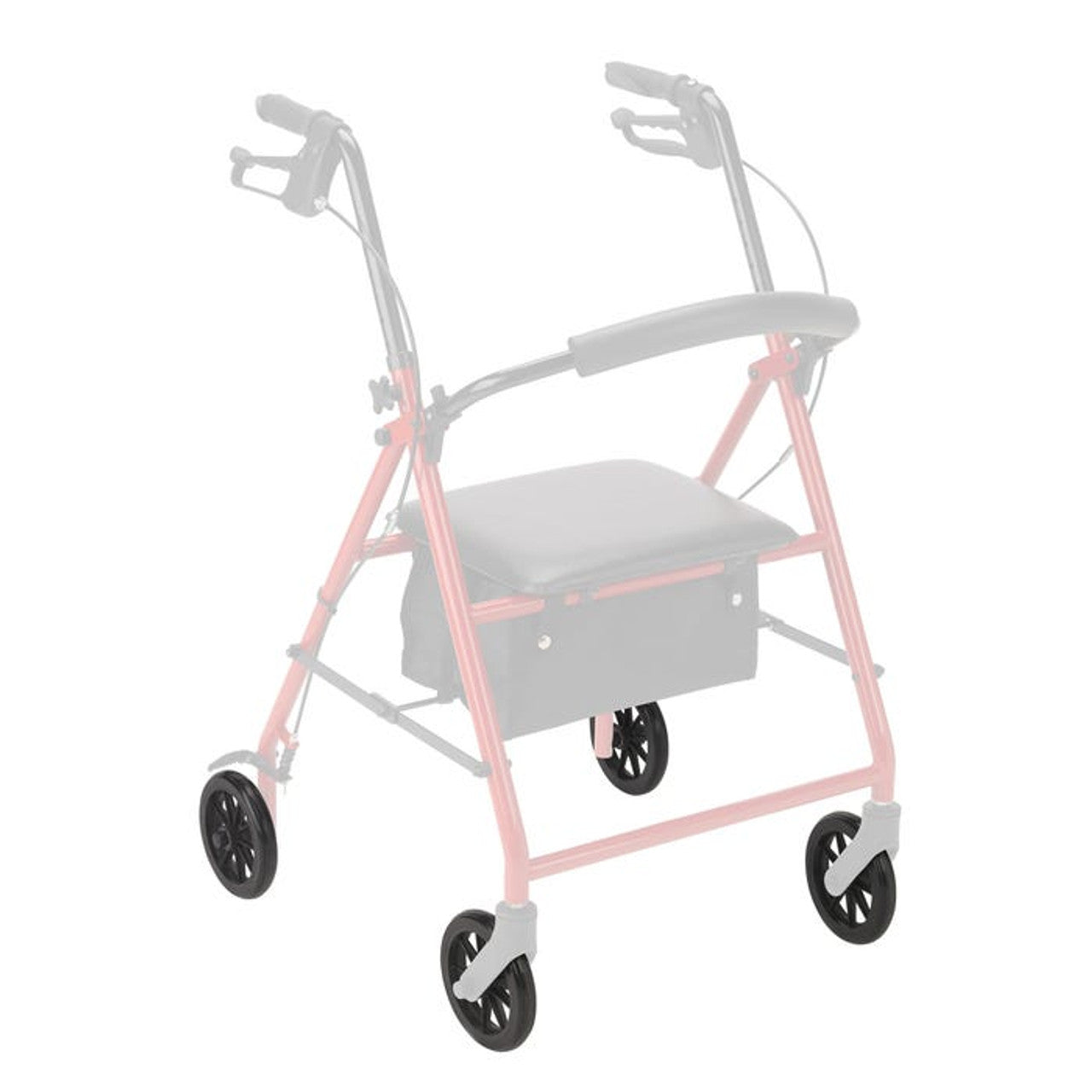Dynarex Rollator Caster Black, 1