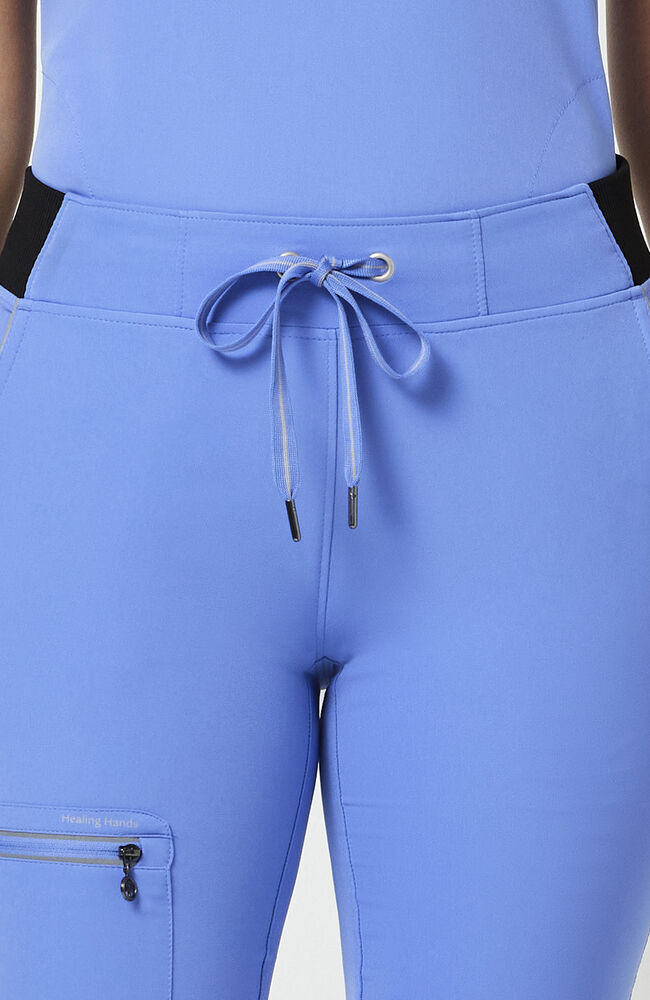 360 by Healing Hands Women's Nisha Knit Waistband Scrub Pant - Regular