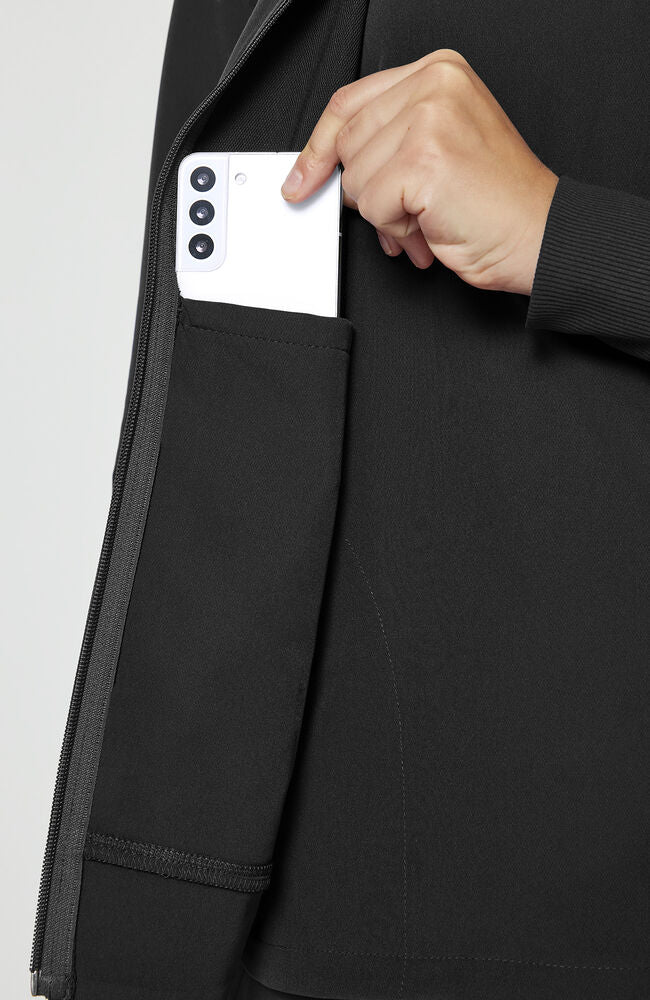360 by Healing Hands Women's Carly Stand Collar Jacket