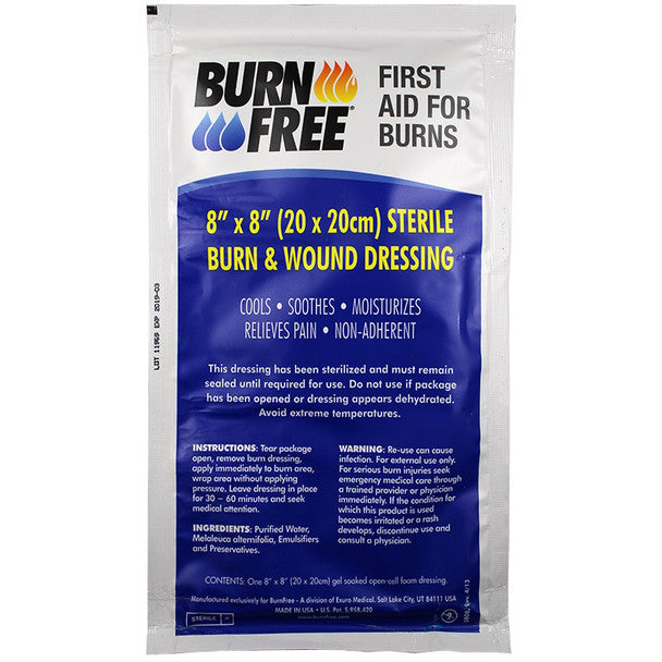 Safeguard Medical BurnFree Burn Dressings