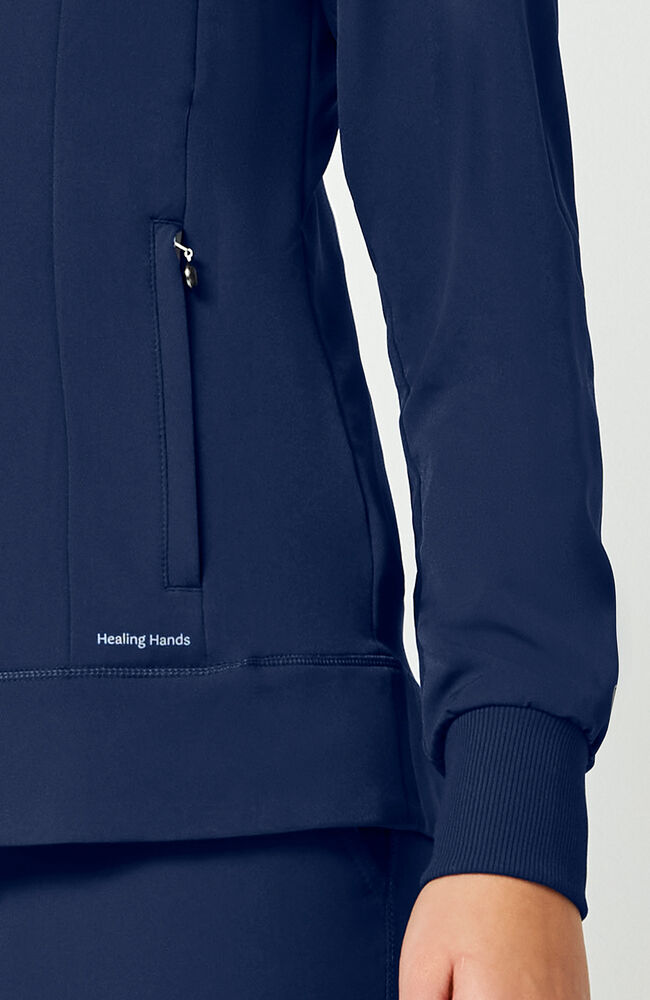 360 by Healing Hands Women's Carly Stand Collar Jacket