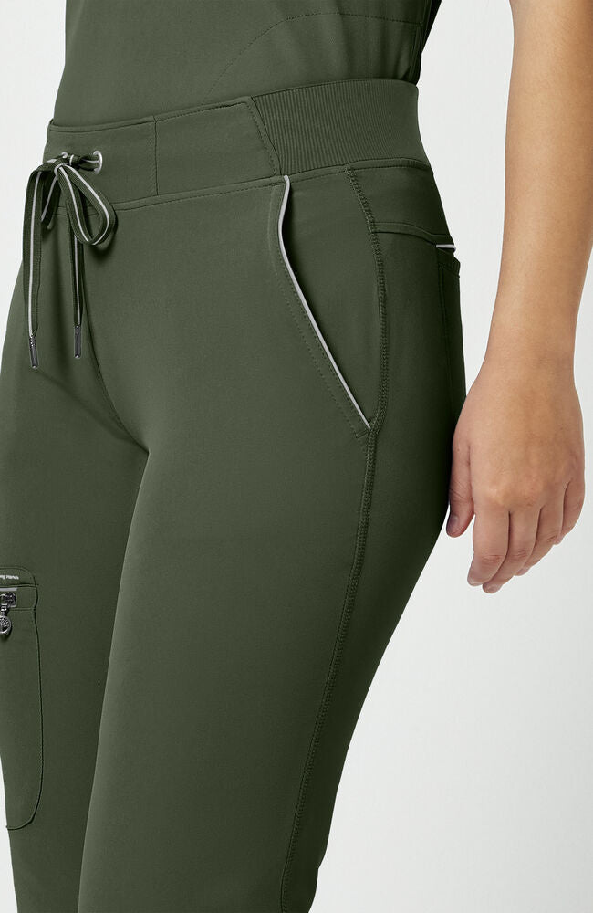 360 by Healing Hands Women's Nisha Knit Waistband Scrub Pant - Regular