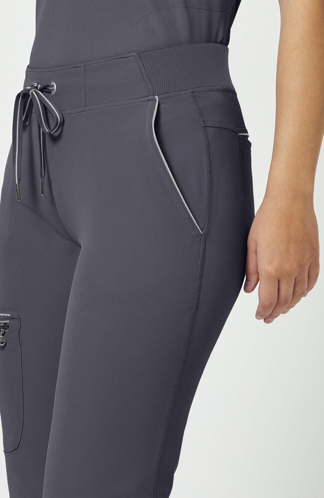 360 by Healing Hands Women's Nisha Knit Waistband Scrub Pant - Regular