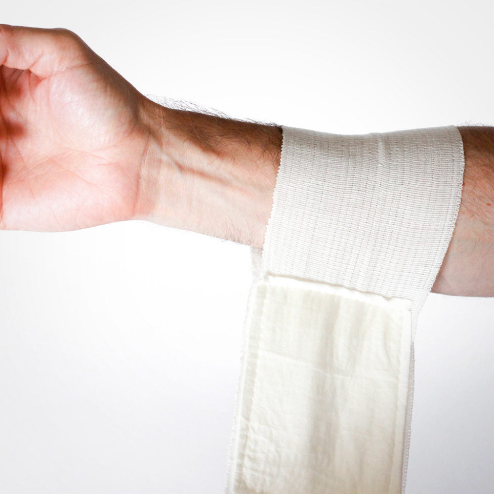 Safeguard Medical-WS-05 WoundStop Care 1 Bandage - no Pressure bar (4") (10cm x 18cm non-adherent pad) (150/CS)
