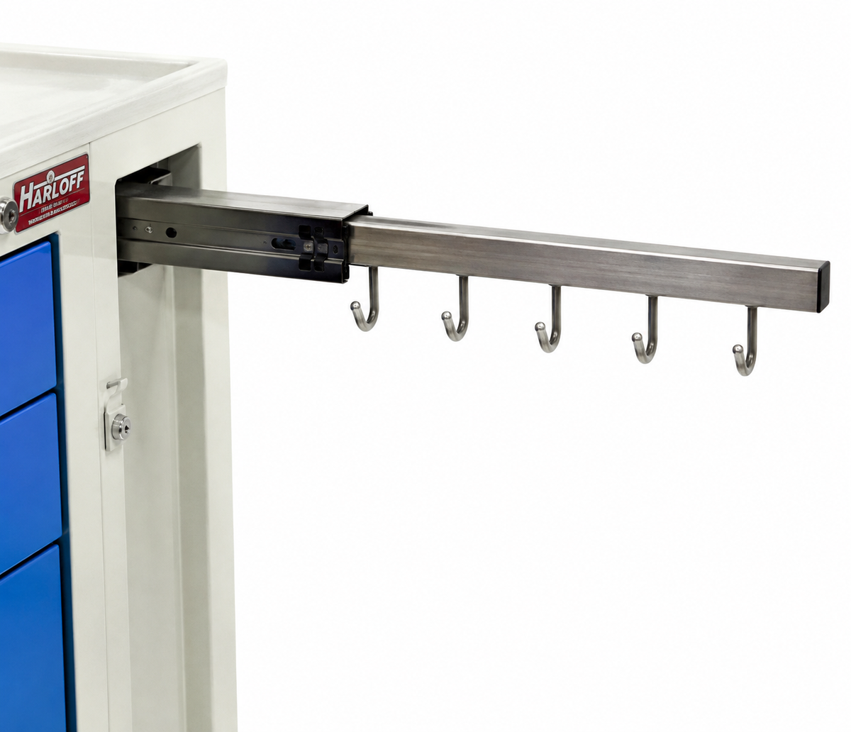 Harloff-DSC-CATHARM Cath Arm, Pull-Out, 5 Hooks (1 EA)