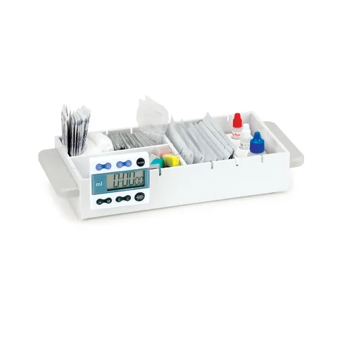 Marketlab-100890 Rapid Test Work Tray • 5.3"W x 12.6"L x 2.5"H, 1/ea