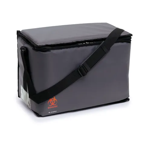 Marketlab-100921 Antimicrobial Specimen Transport Tote Large • 18"W x 9"D x 13"H, 1/ea