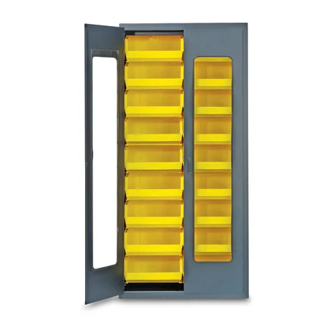 Marketlab QuickView Storage Cabinet with Bins