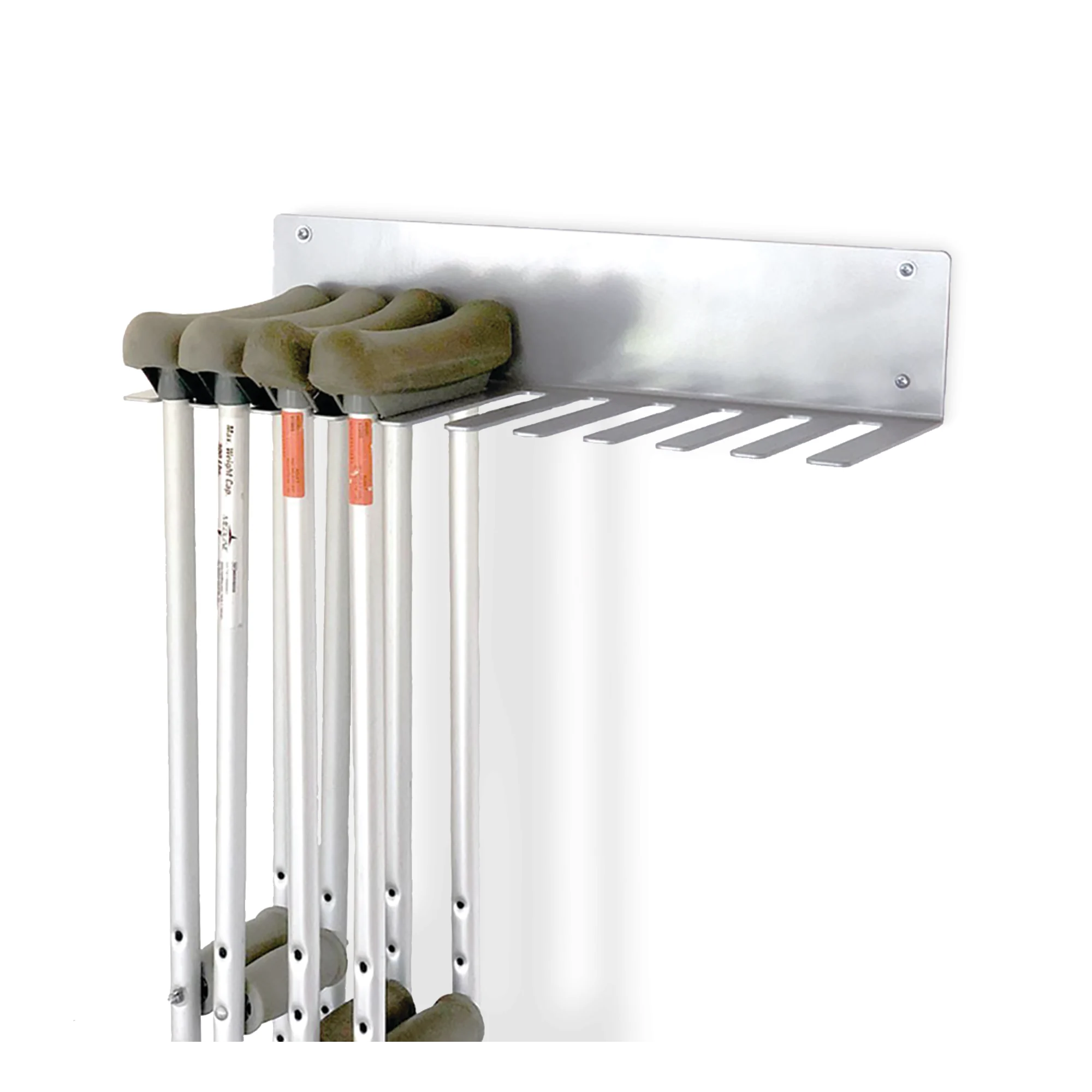 Marketlab-101664 Wall Mounted Crutch Storage Rack, 1/ea