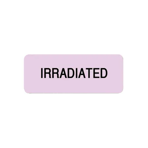 Marketlab Blood Bank Irradiated Label