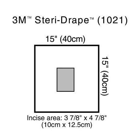Solventum/3M-Steri-Drape™ Ophthalmic Surgical Drapes