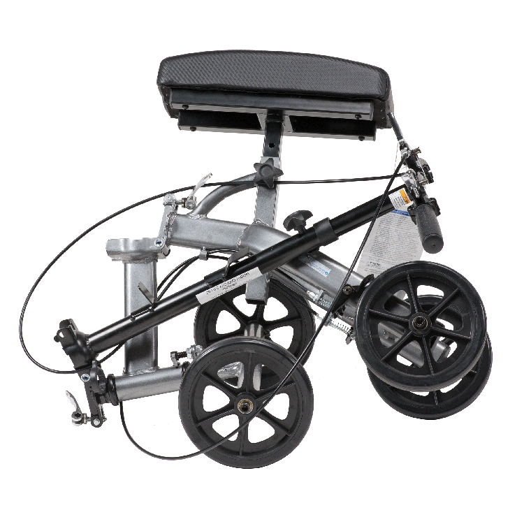 Dynarex Compact Steerable Knee Walker with Basket