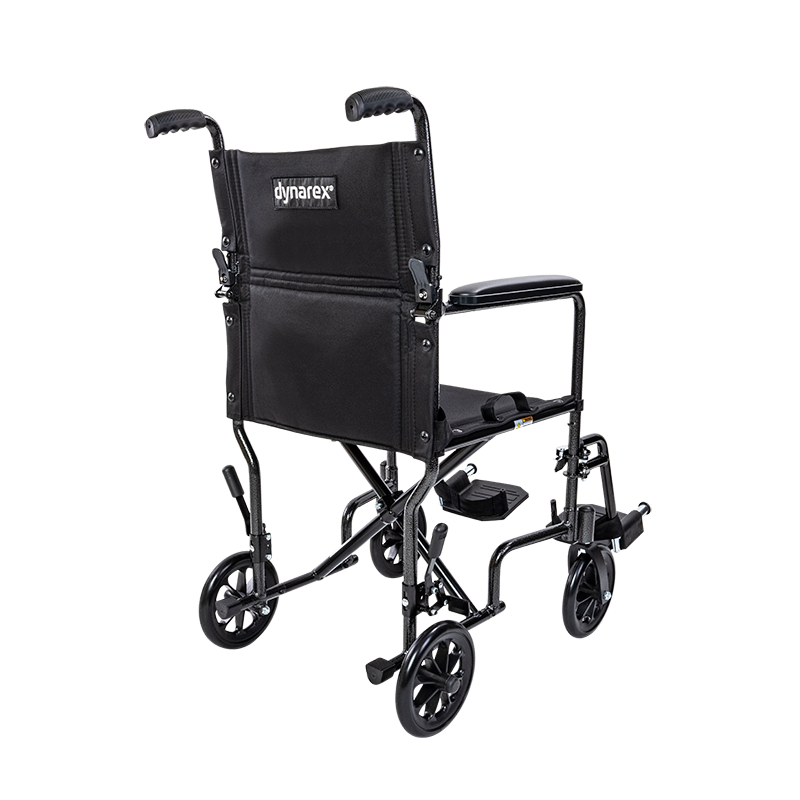 DynaRide Transport Wheelchair Aluminum