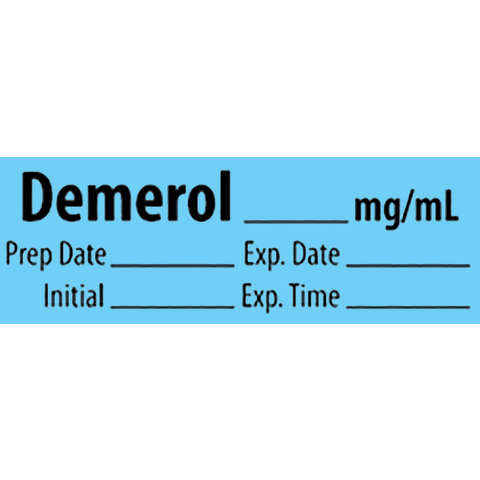 Marketlab Narcotics Medication Pre-Cut Labels