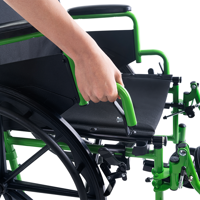 Dynarex ELR GreenLine Wheelchair 20"x16" With ELR