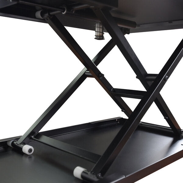 Luxor-CVTR32-BK Pneumatic Standing Desk Converter