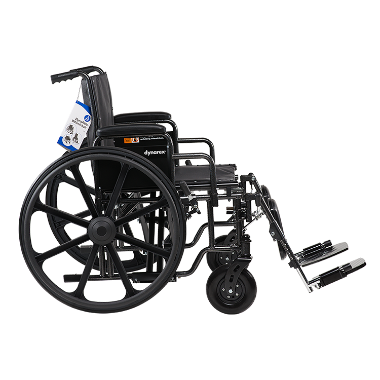 Dynarex Bariatric HD Wheelchair w/ ELR