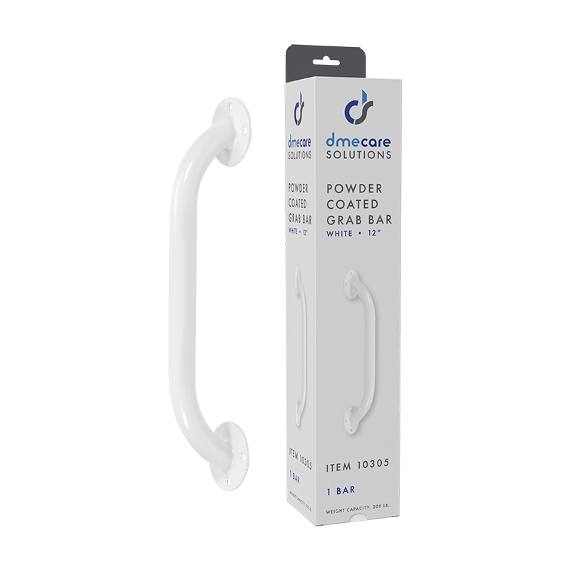 Dynarex Powder Coated Grab Bars White
