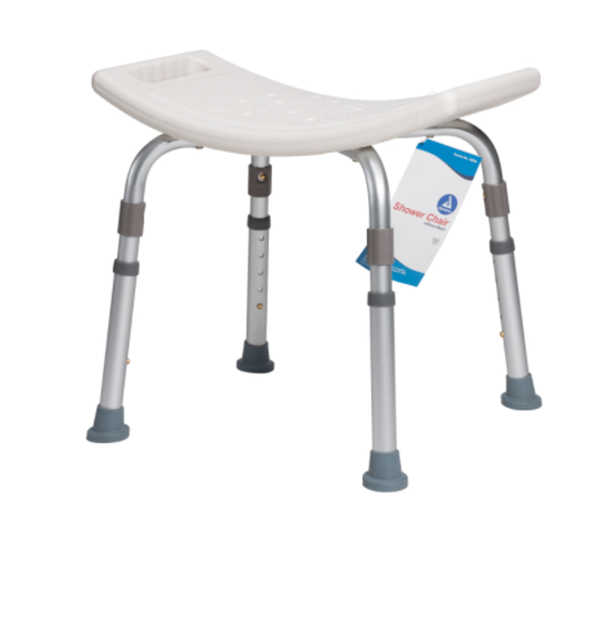 Dynarex Shower Chair without Back & Stool