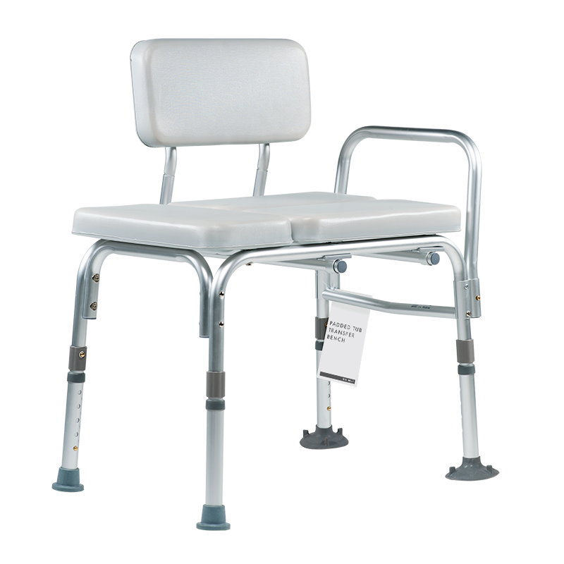 Dynarex Tube Transfer Bench, Gray - Standard & Padded